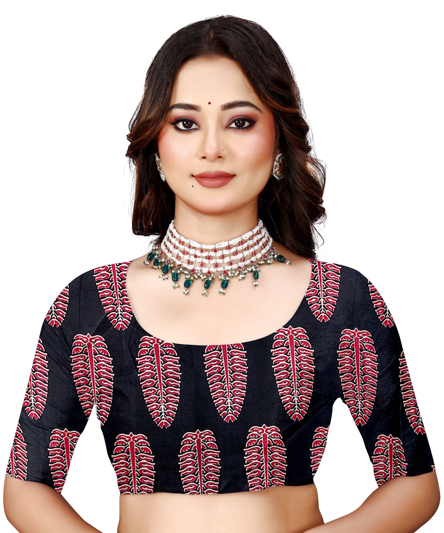 OWLSKY, SASSY & STYLO Womens Japan Satin Saree with Foil Print | Traditional Printed Saree with Unstitched Blouse | Festive Wear Saree for Women | Ethnic Designer Saree Dark Purple