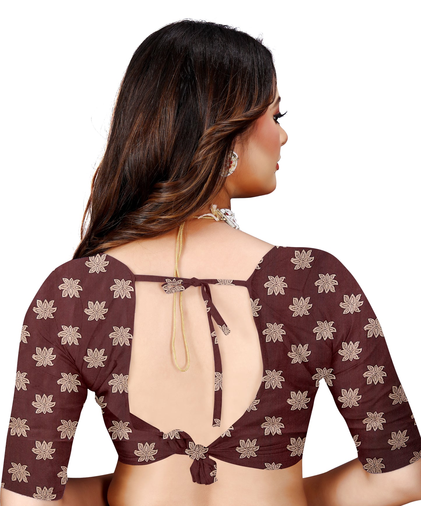 OWLSKY, SASSY & STYLO Women's Trendy Blended Silk Saree with Kalamkari Pallu & Designer Border | Festive Traditional Saree for Women | Traditional floral Motif | Saree With Unstiched Blouse Rani Pink