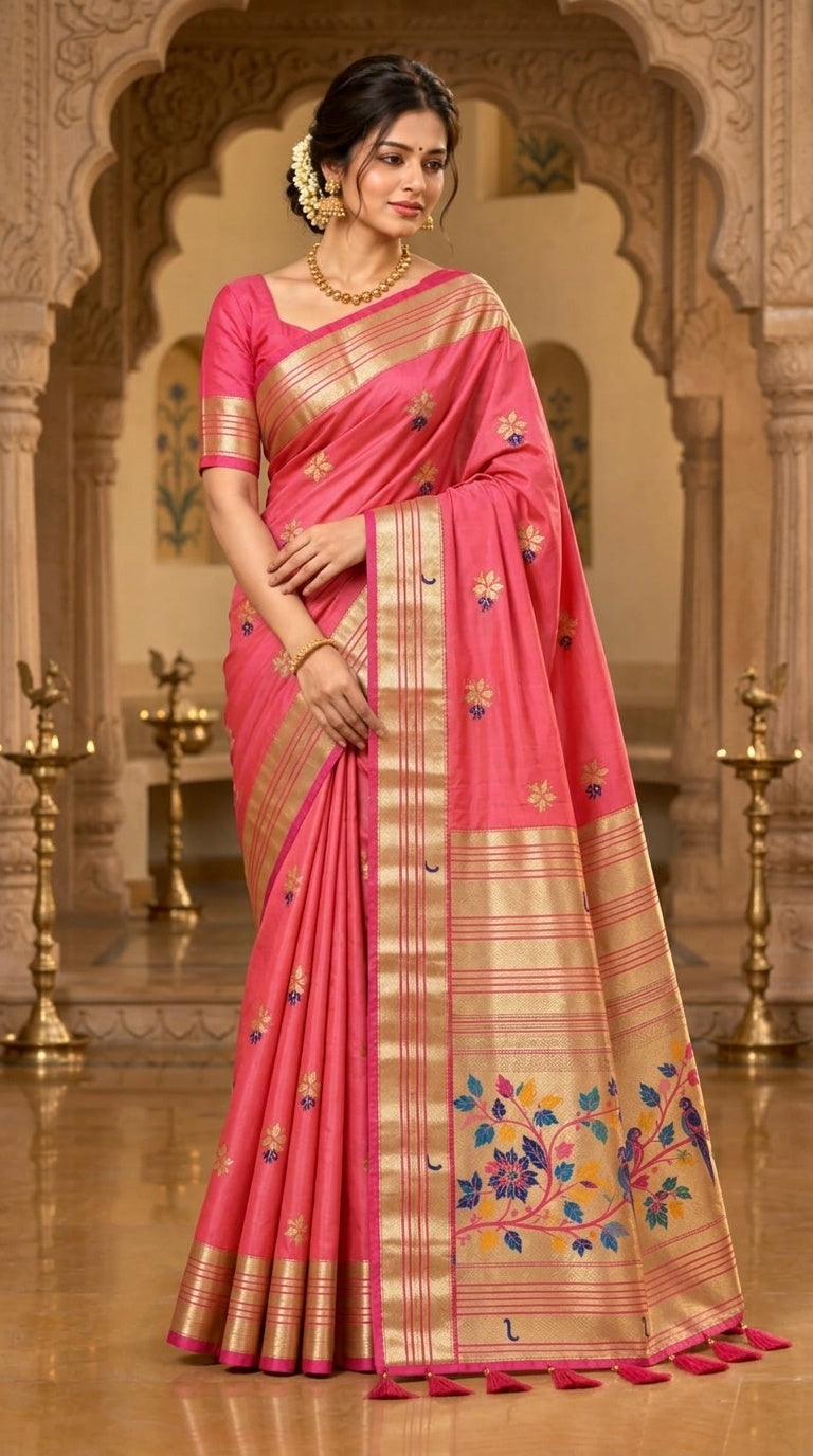 Rani Pink & Antique Gold