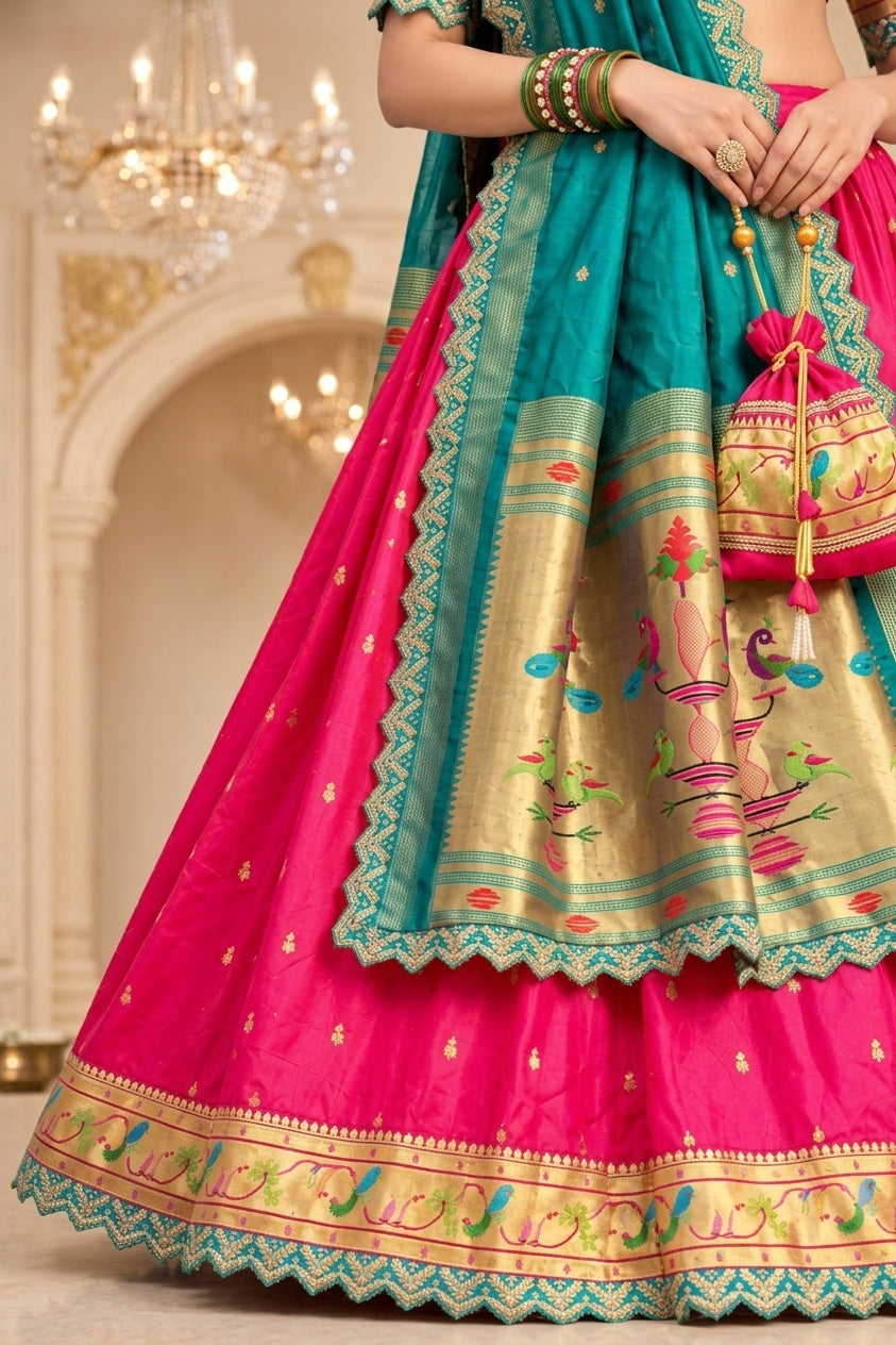 Rani Pink & Teal