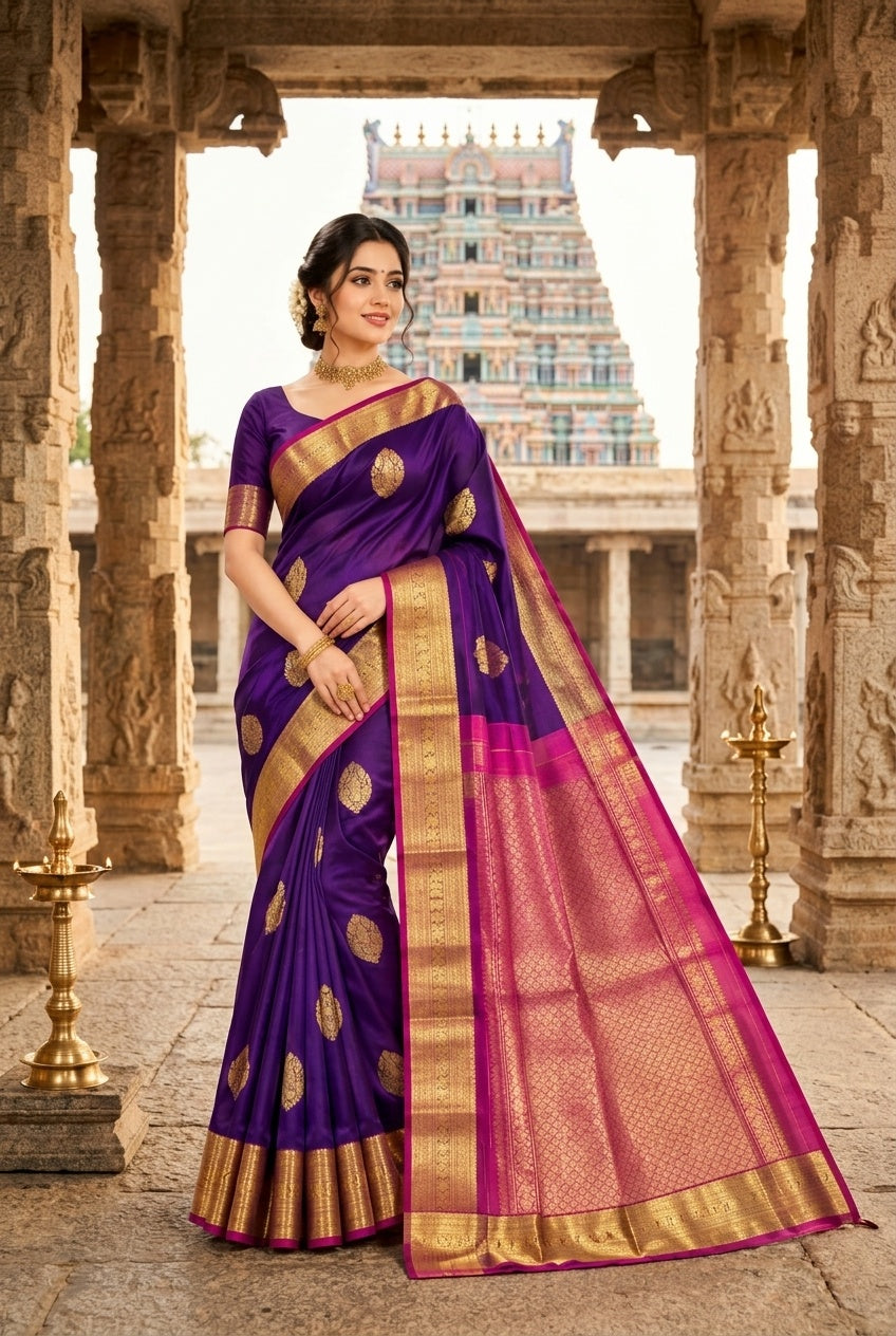 Deep Purple & Rani Pink