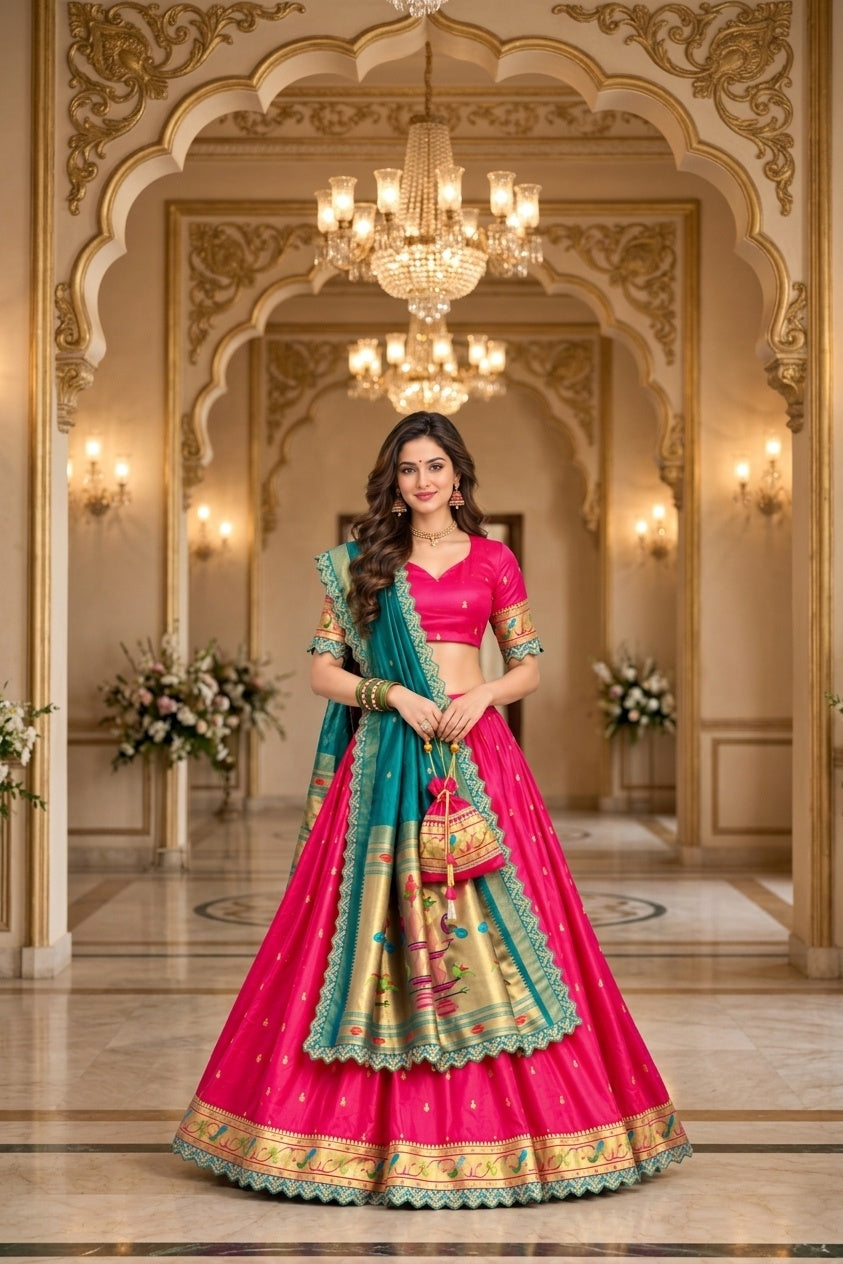 Rani Pink & Teal