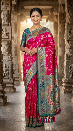Rani Pink & Teal