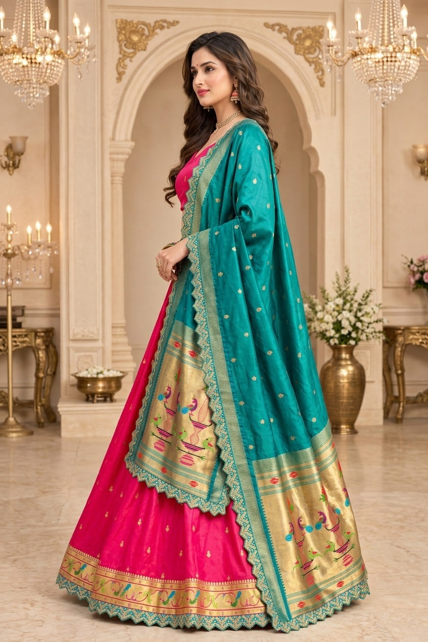 Rani Pink & Teal