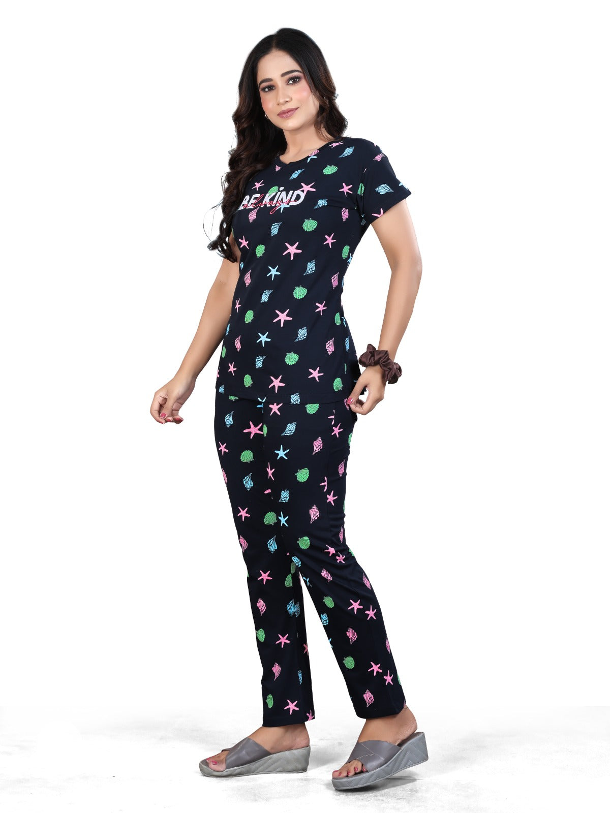Premium Hosiery Cotton Stylish Co-ord Set for Women