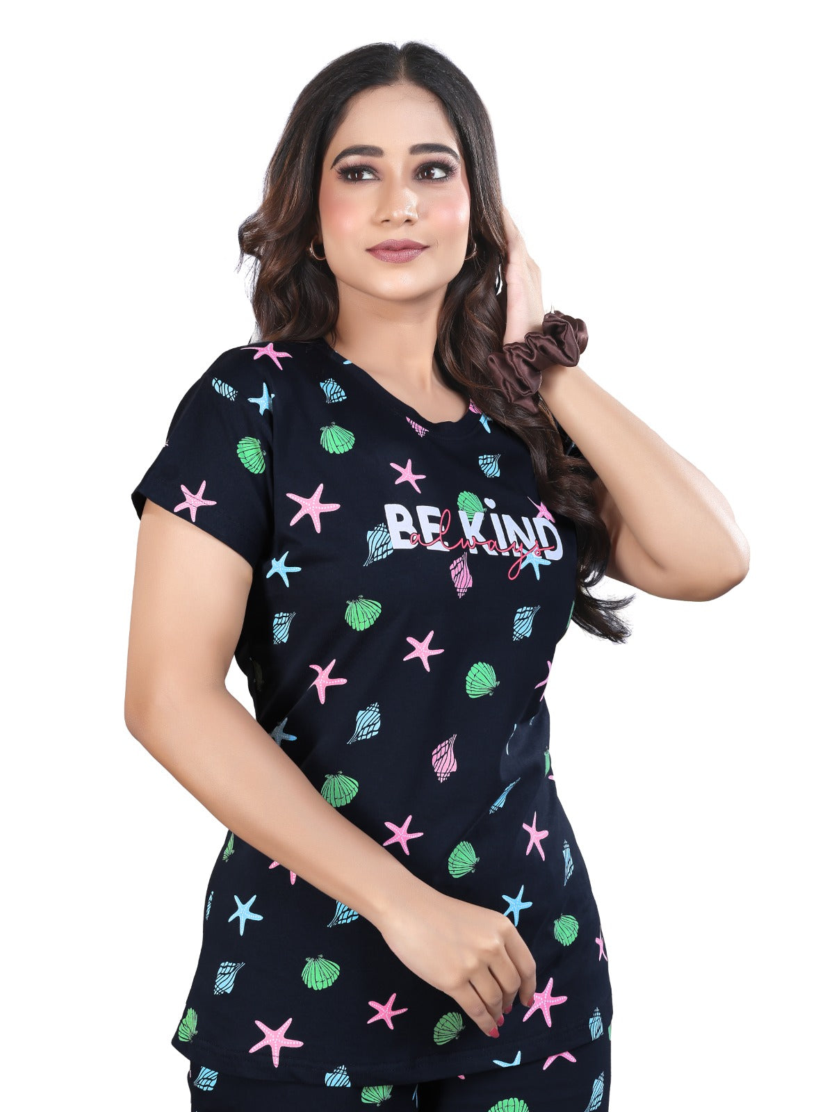 Premium Hosiery Cotton Stylish Co-ord Set for Women
