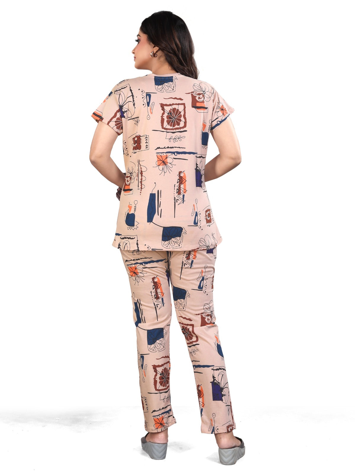 Premium Hosiery Cotton Stylish Co-ord Set for Women