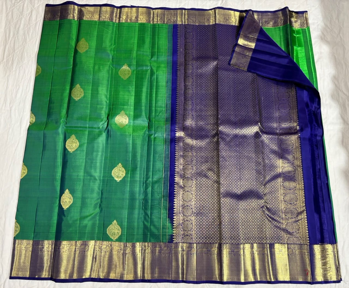 Emerald Green & Royal Blue